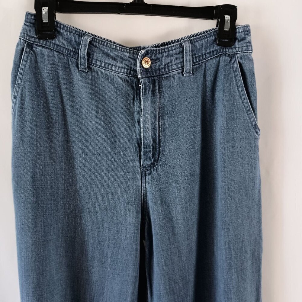 Rewash Wide Leg Traveler Jeans Women’s Size 1/25 Light Wash Comfort Waistband - Picture 10 of 10